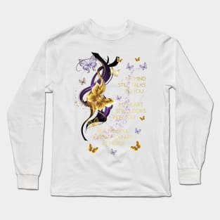 Butterfly My Soul Know You Are At Peace Memorial Mug Long Sleeve T-Shirt